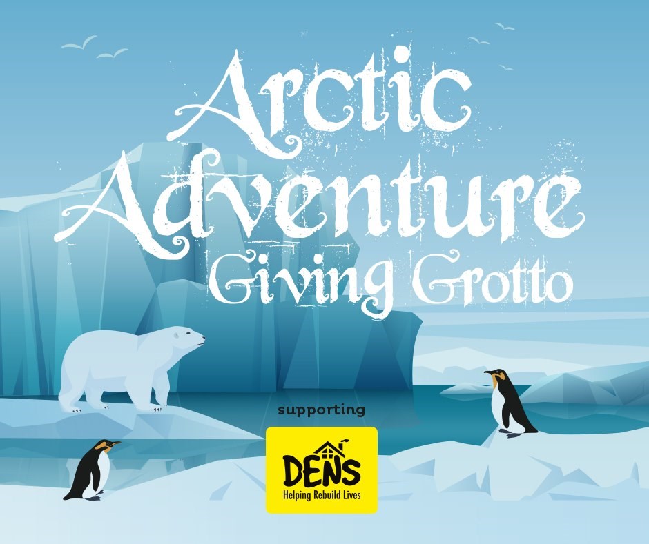 Arctic Giving Grotto Raises £6,000 for DENS