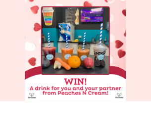 Win This Valentine's Day with Peaches N Cream!