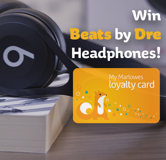 Enter to win a pair of Beats by Dre headphones!