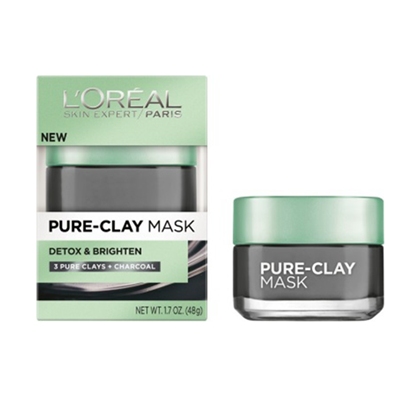 L’Oreal pure clay detox mask