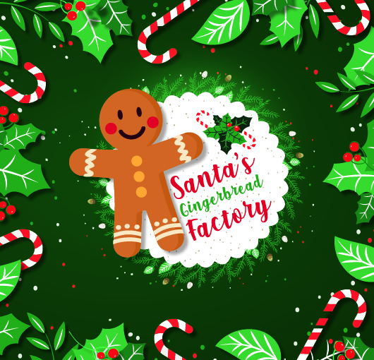 Santa's Gingerbread Factory launching 30th November