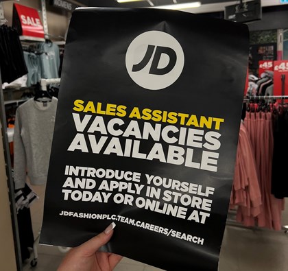 JD Sales Assistant Needed! 🖤