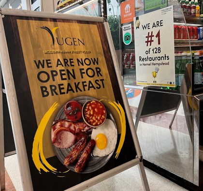 NEW Breakfast Menu at Yugen! 🥓🥐