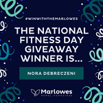 #NationalFitnessDay Giveaway Winner! 💪