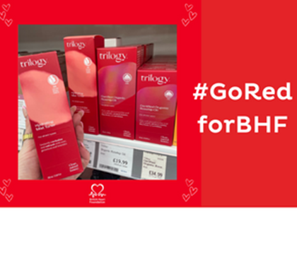 #GoRedforBHF