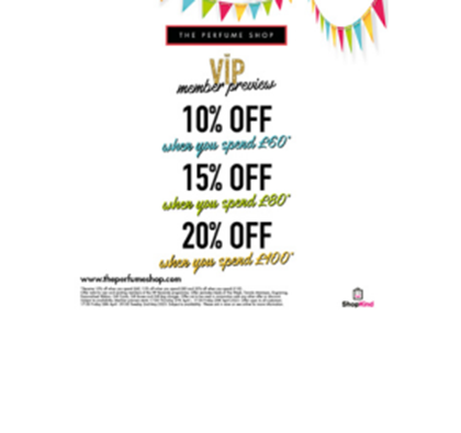 Staggered Discounts at The Perfume Shop!