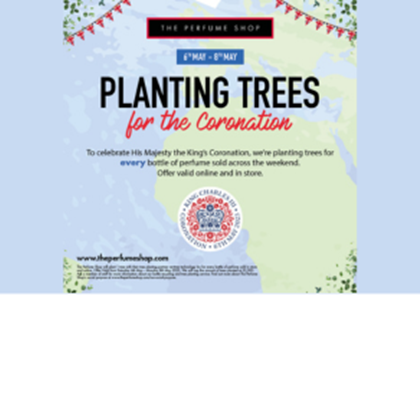 Plant a Tree with The Perfume Shop