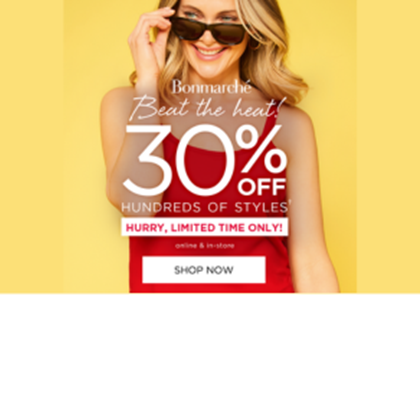 30% off at Bonmarche!