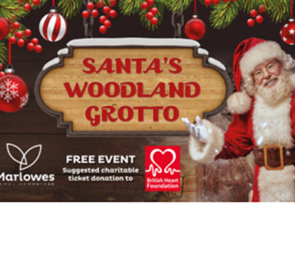 Visit Santa At His Woodland Grotto!