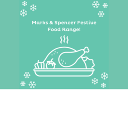 Marks and Spencer Festive Food Range!