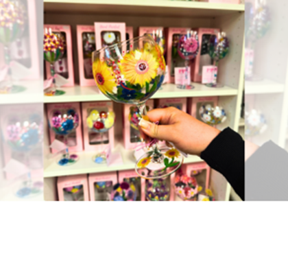 Flower Glasses at Kadoo
